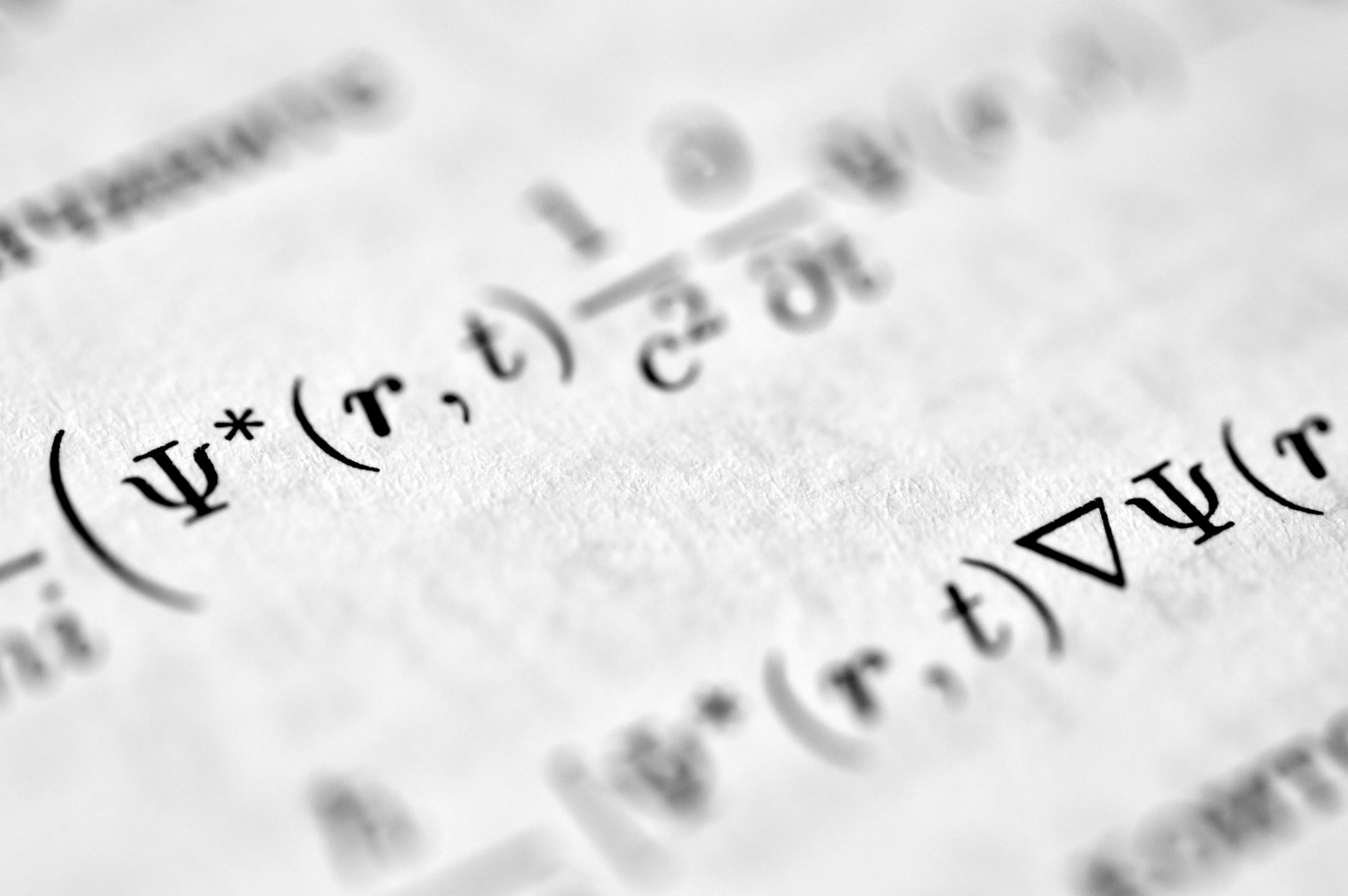 équations mathématiques